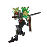 pose de ataque mecha png