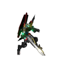 Mecha prêt à attaquer png