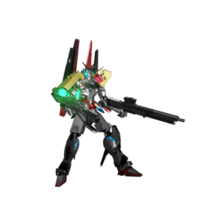 Roboterangriffspose png