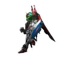 Mecha attack pose png