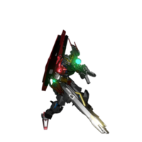 Mecha-Angriffspose png