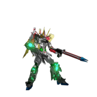 Mecha zum Angriff bereit png