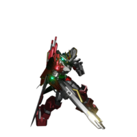 pose de ataque mecha png