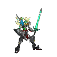 Robot attack pose png