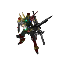 pose de ataque mecha png