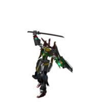 Mecha attack pose png