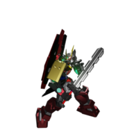 mecha redo till ge sig på png