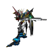 Mecha prêt à attaquer png