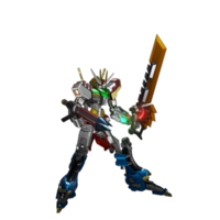 Mecha-Angriffspose png