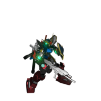 mecha redo till ge sig på png