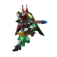 Mecha prêt à attaquer png