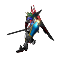 Mecha attack pose png