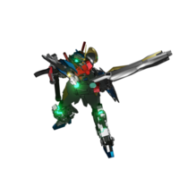 Mecha attack pose png