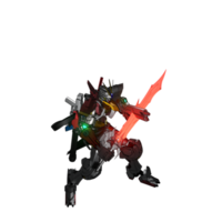 Mecha zum Angriff bereit png