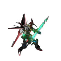 Mecha zum Angriff bereit png