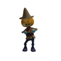 Pumpkin monster superstar Halloween png