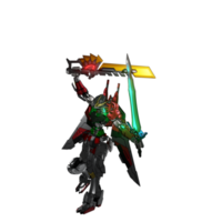 mecha listo para atacar png