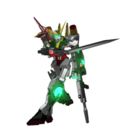 mecha redo till ge sig på png