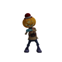 zucca mostri Halloween png