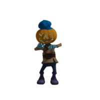 Pumpkin monsters dancing png