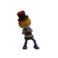 citrouille monstre superstar halloween png