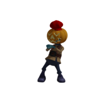 Pumpkin monster superstar Halloween png