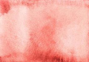 Watercolor old red background texture. Stains on paper. photo