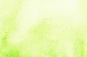 Watercolor light yellow green background texture. Aquarelle lime gradient backdrop. photo