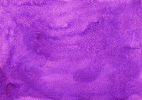 Watercolor purple background texture. Aquarelle abstract backdrop. photo