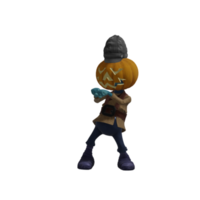 pumpa monster halloween png