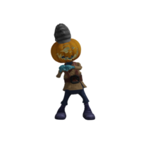 citrouille monstre superstar halloween png