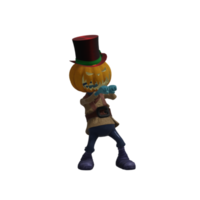 Pumpkin monster superstar Halloween png