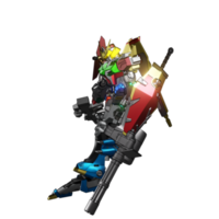 Mecha-Angriffspose png