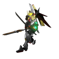 Mecha prêt à attaquer png