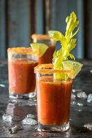 Spicy Bloody Mary Shooter Beverages photo