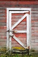 Old Barn Door in the Midwest photo