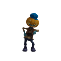 zucca mostro posa Halloween png