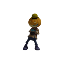 Pumpkin monsters dancing png