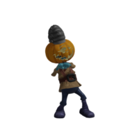 citrouille monstre superstar halloween png