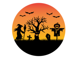 horreur de fond d'halloween png