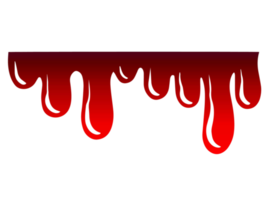 ilustração de respingos de ferida de sangue png