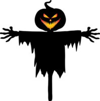 Scarecrow Silhouette Halloween png