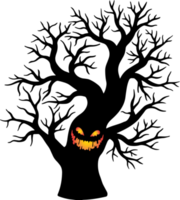 Tree Halloween Horror Background png