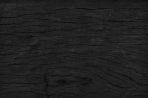 black wood background texture table top view. Blank copy space for design photo