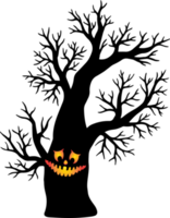 Halloween Tree Spooky Background png