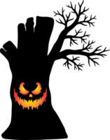 Tree Halloween Spooky Background png