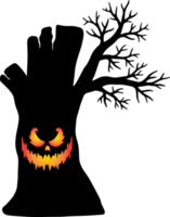 Baum Halloween gruseliger Hintergrund png