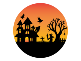 Halloween Silhouette Background png