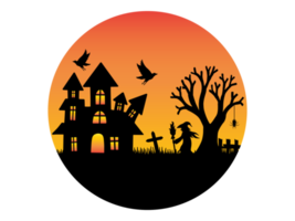 Halloween-Silhouette-Hintergrund png