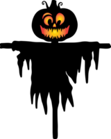 Scarecrow Halloween Silhouette png